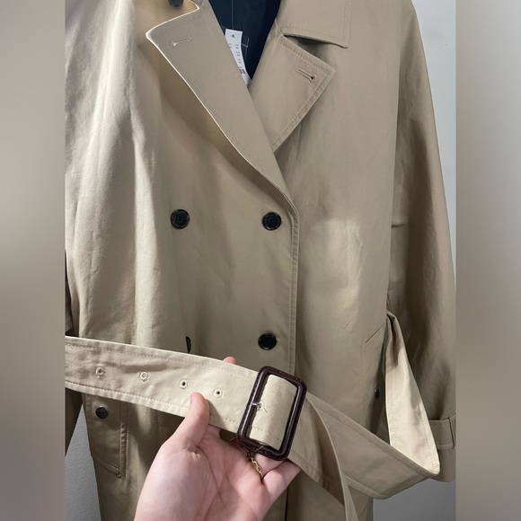NWT J. Crew|| Short Icon Trench Coat, Size XXL - Picture 7 of 10